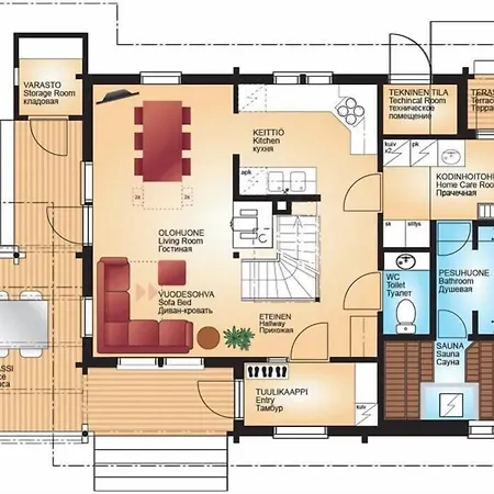 Vuokatin Aateli Tsaari Villa Vuokatti