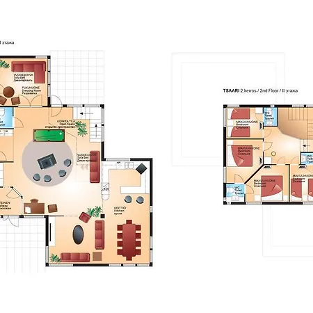 Vuokatin Aateli Tsaari Villa Vuokatti